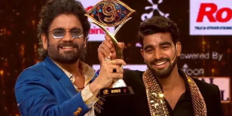 Kalyan Padala Creates History as Bigg Boss Telugu 9 Champion