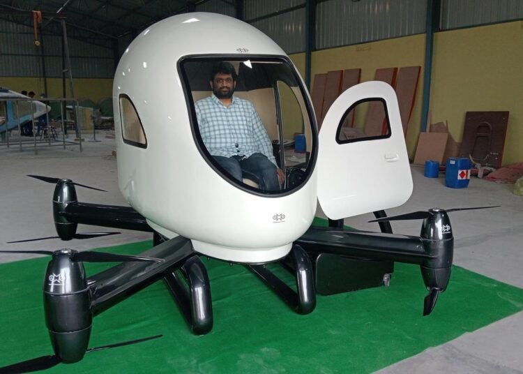 Indigenously Developed Air Taxi in Guntur Passes Key Structural Frame Tests
