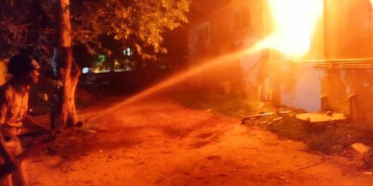 Kanchikacherla Tahsildar’s Office Fire Contained, Police Examine CCTV Footage